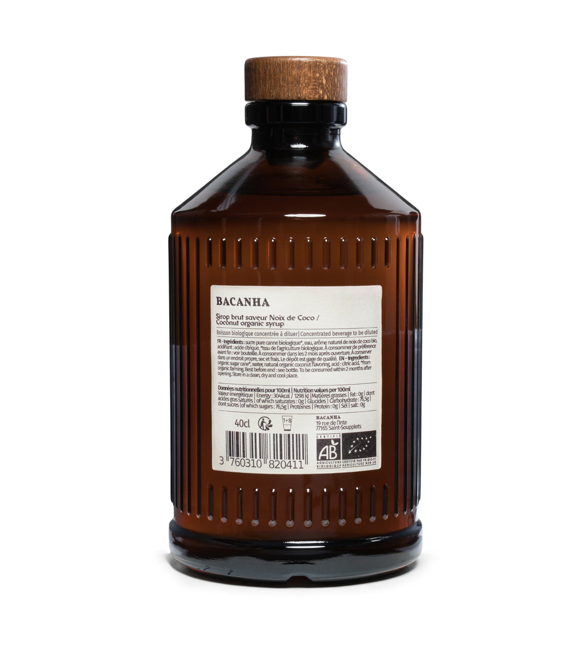 BACANHA – syrop kokosowy bio, 400 ml